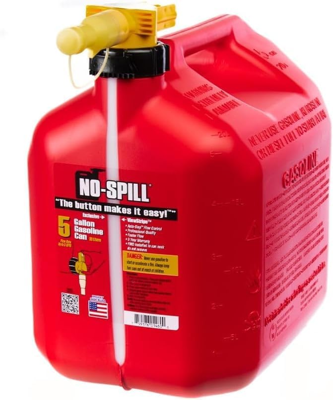 No Spill Gas Can - 5 Gallon