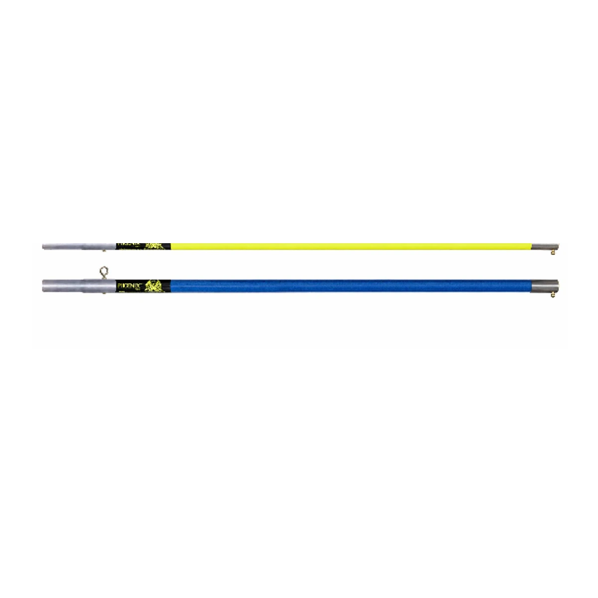 Phoenix 47081B Blue Fiberglass Head Pole — 8 ft