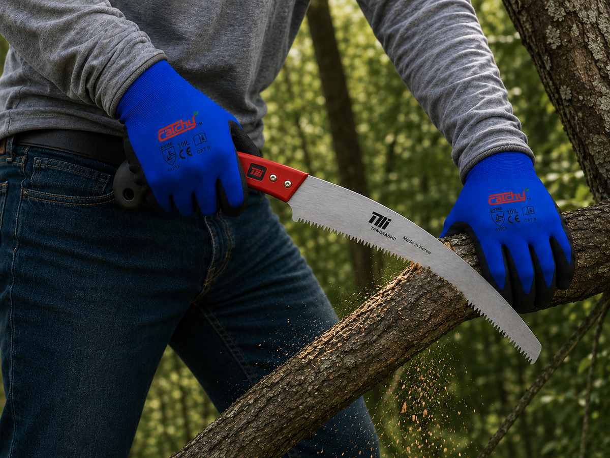TAKUMASHI RED HANDLE HAND SAW