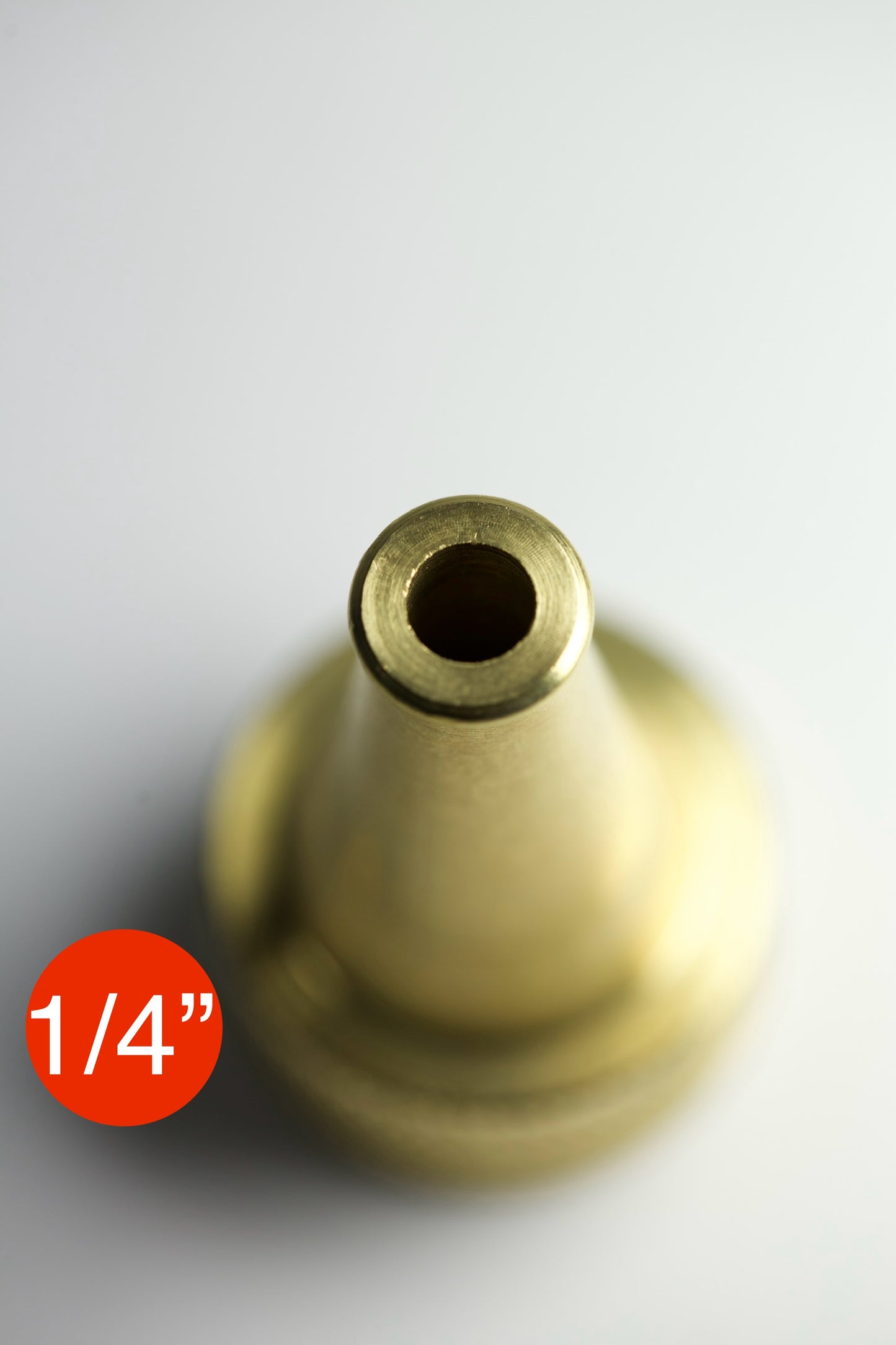 Astron - 2" Brass Sweep Nozzle 1/4" hole