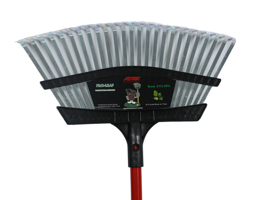 Astron - PRO-Leaf Rake with Aluminum Handle (Red) (*AVAILABLE FOR PICKUP ONLY*)