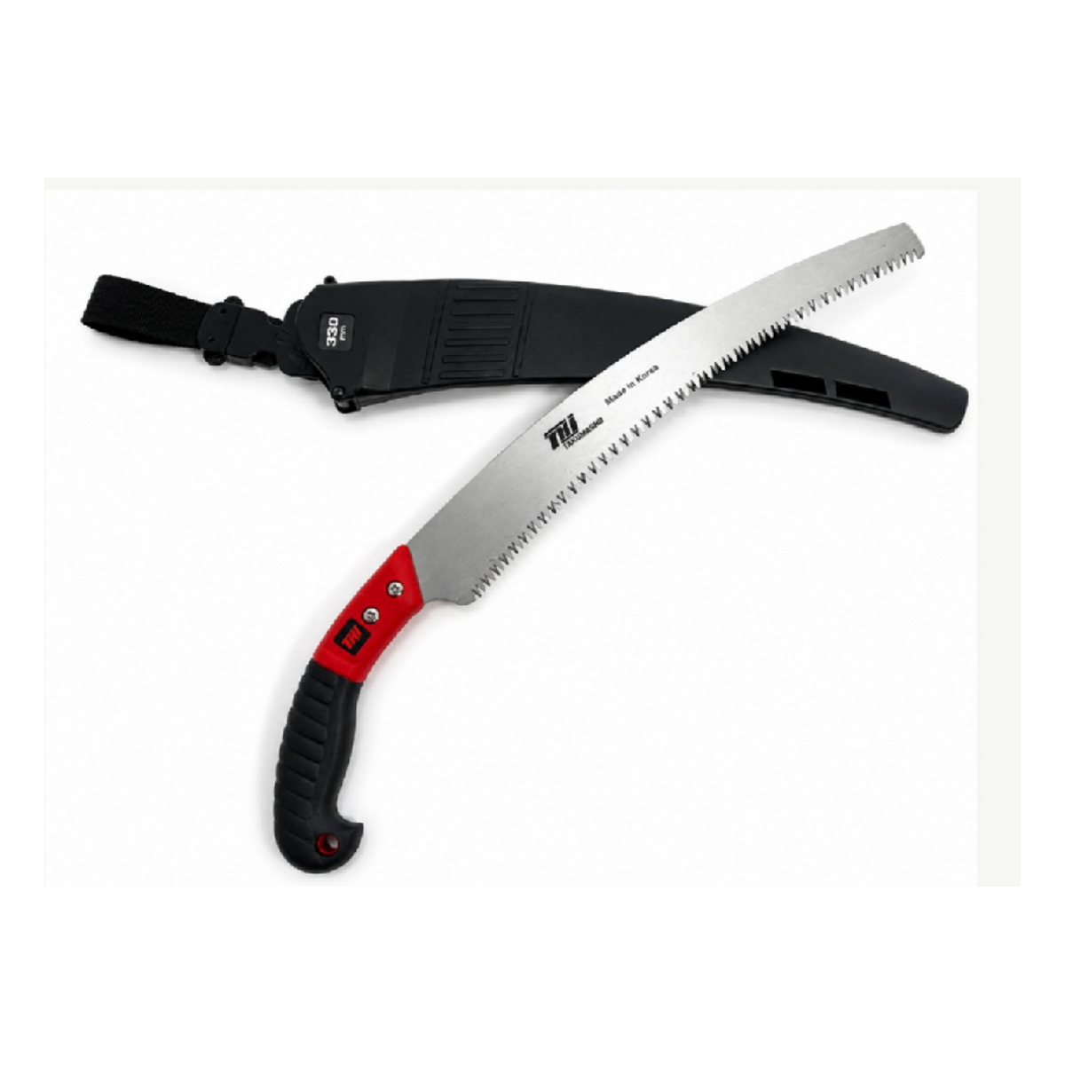 Takumashi TKIHS Red Handle Hand Saw — 330 mm with Sheath