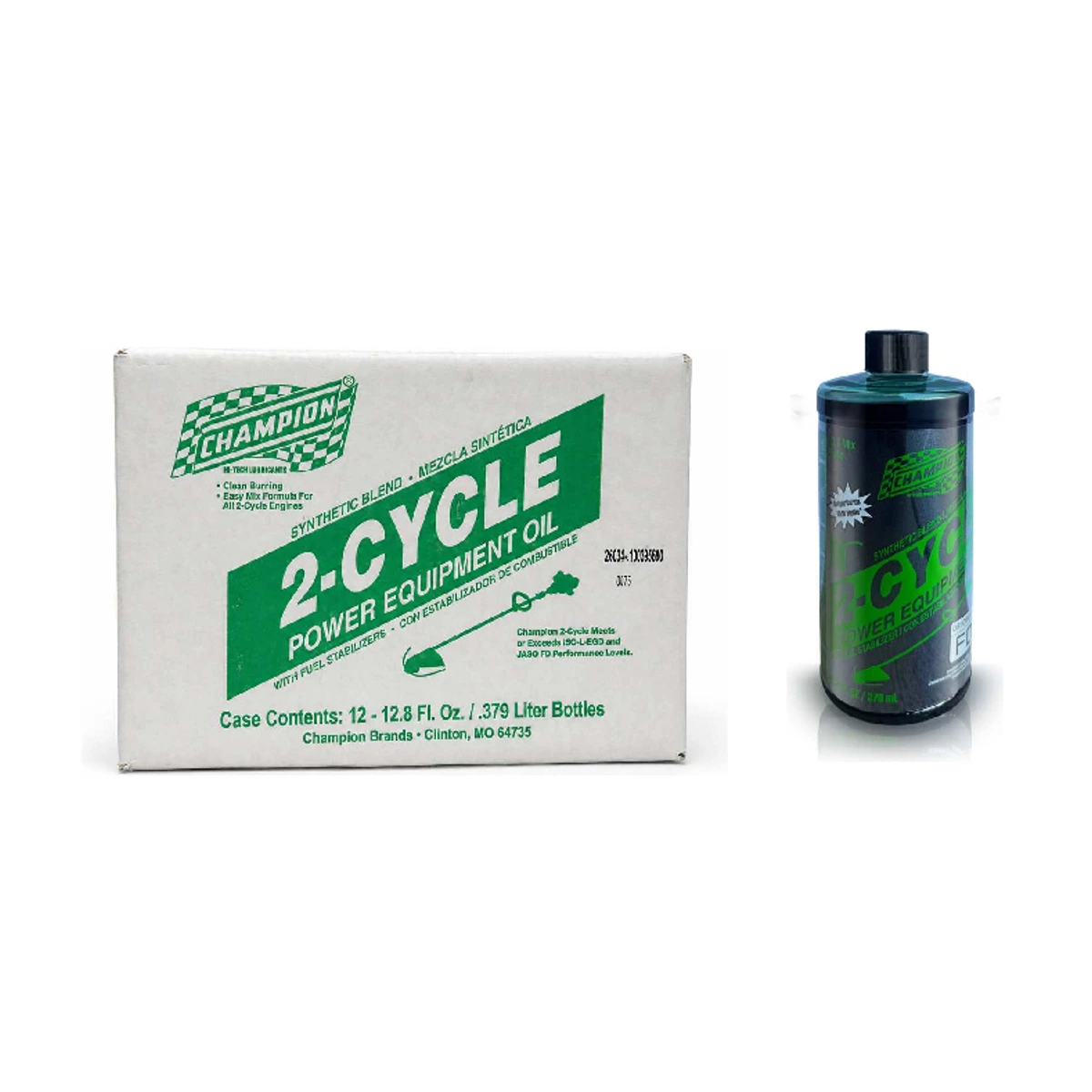 Champion DL-12 Synthetic Blend 2-cycle Oil — Case/12