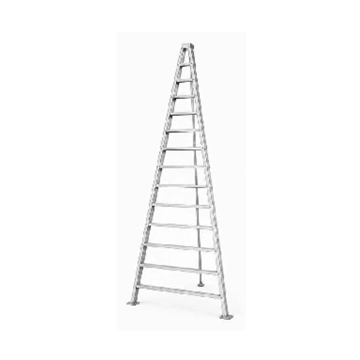 Orchard Access 62-14 Aluminum Tripod Orchard Ladder — 14 ft