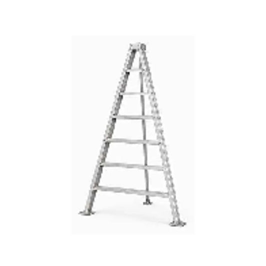 Orchard Access 62-7 Aluminum Tripod Orchard Ladder — 7 ft